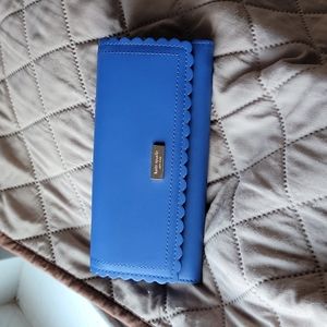 Blue kate spade wallet